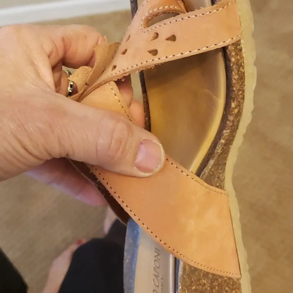 Massimo Caponi Sandals size 8‎
